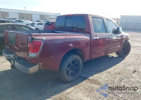 2004 Nissan Titan Le from USA, damaged, VIN 1N6AA07A84N559592